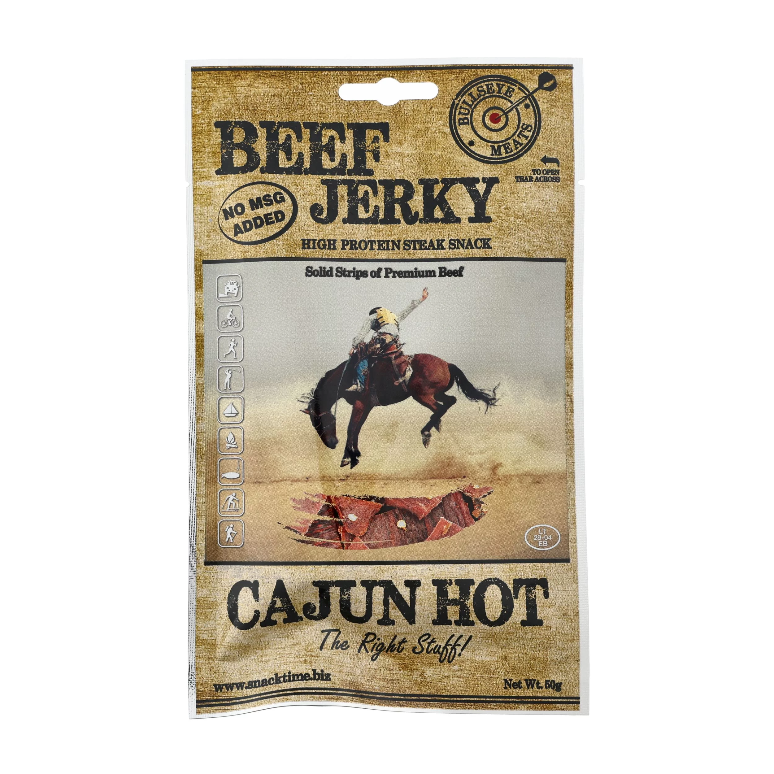 Zdjęcie produktu Wołowina Beef Jerky Cajun Hot 50 g (838-009)