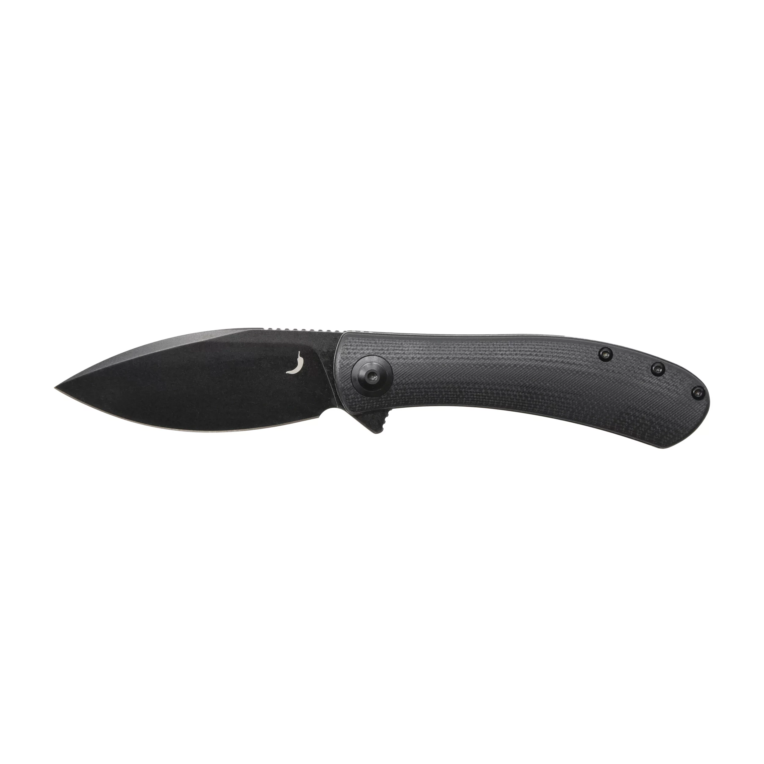 Zdjęcie produktu Nóż składany Trollsky Knives Mandu czarny/czarne ostrze (MT010)