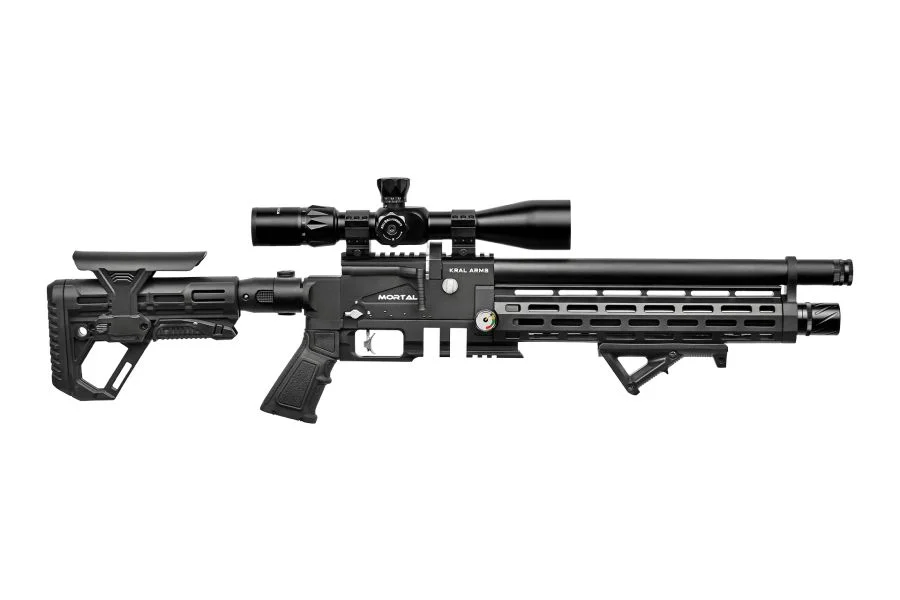 Zdjęcie produktu Karabinek wiatrówka KRAL PUNCHER MORTAL PCP polimer 5,5 mm ekp<17J