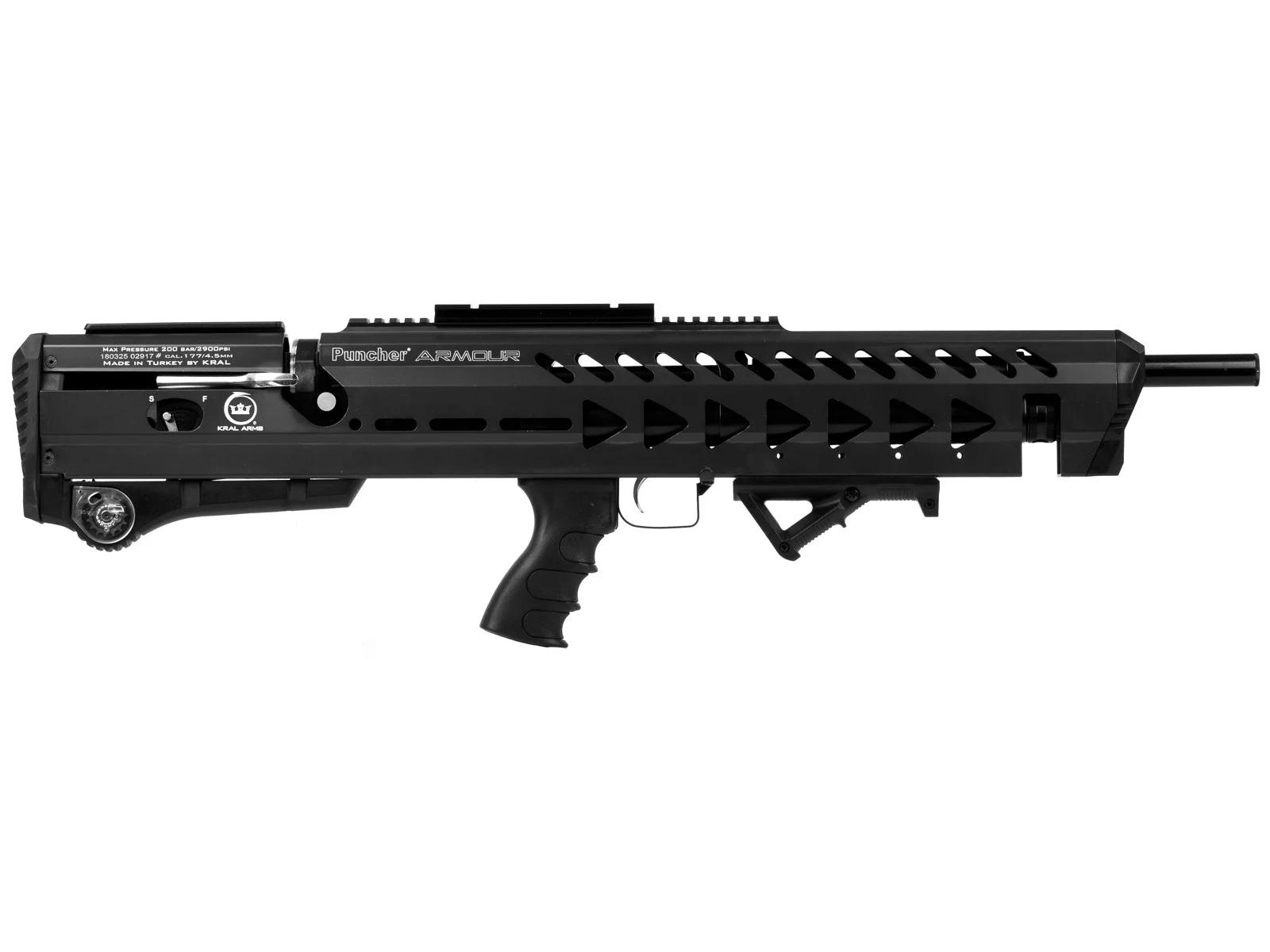 Zdjęcie produktu Karabinek wiatrówka KRAL PUNCHER Armour 5,5 mm ekp<17J (KPA55)