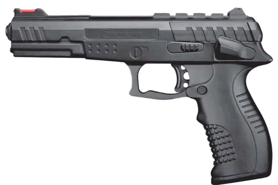 Zdjęcie produktu Pistolet wiatrówka MARKSMAN Repeater 1018 4,5 mm BB's / Diabolo / Lotki 1-strzałowy sprężyna +200 BBs (M-1018-45)