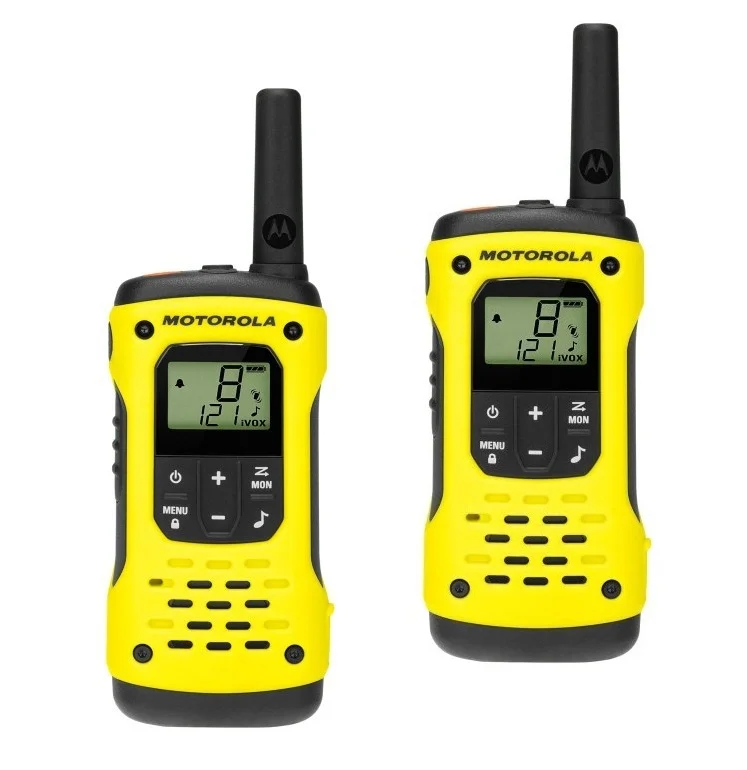 Radiotelefony krótkofalówki MOTOROLA T92 żółte MOTO92H - 2 szt.