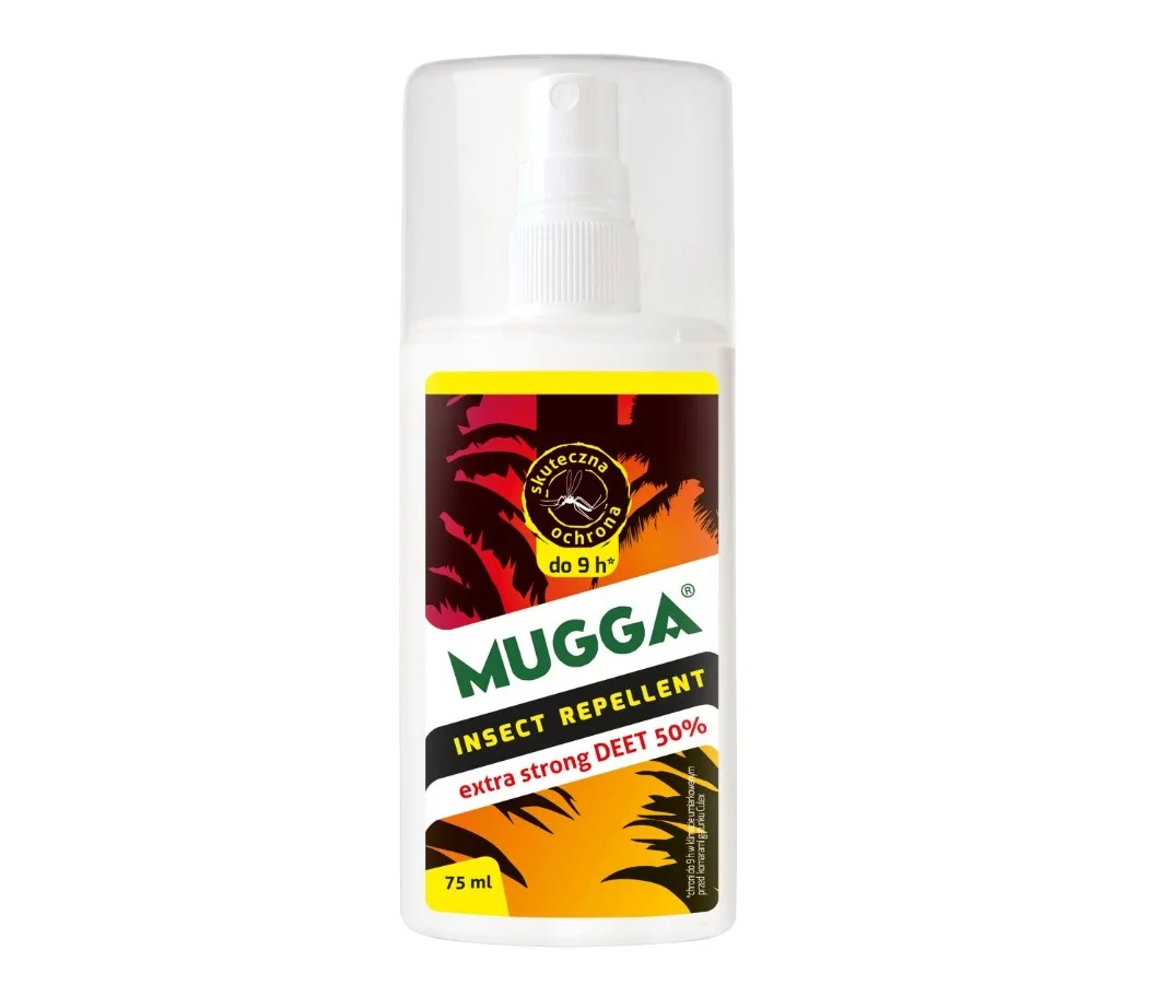 Odstraszacz&#x20;na&#x20;komary&#x20;i&#x20;kleszcze&#x20;Mugga&#x20;STRONG&#x20;spray&#x20;75ml&#x20;DEET&#x20;50&#x25;