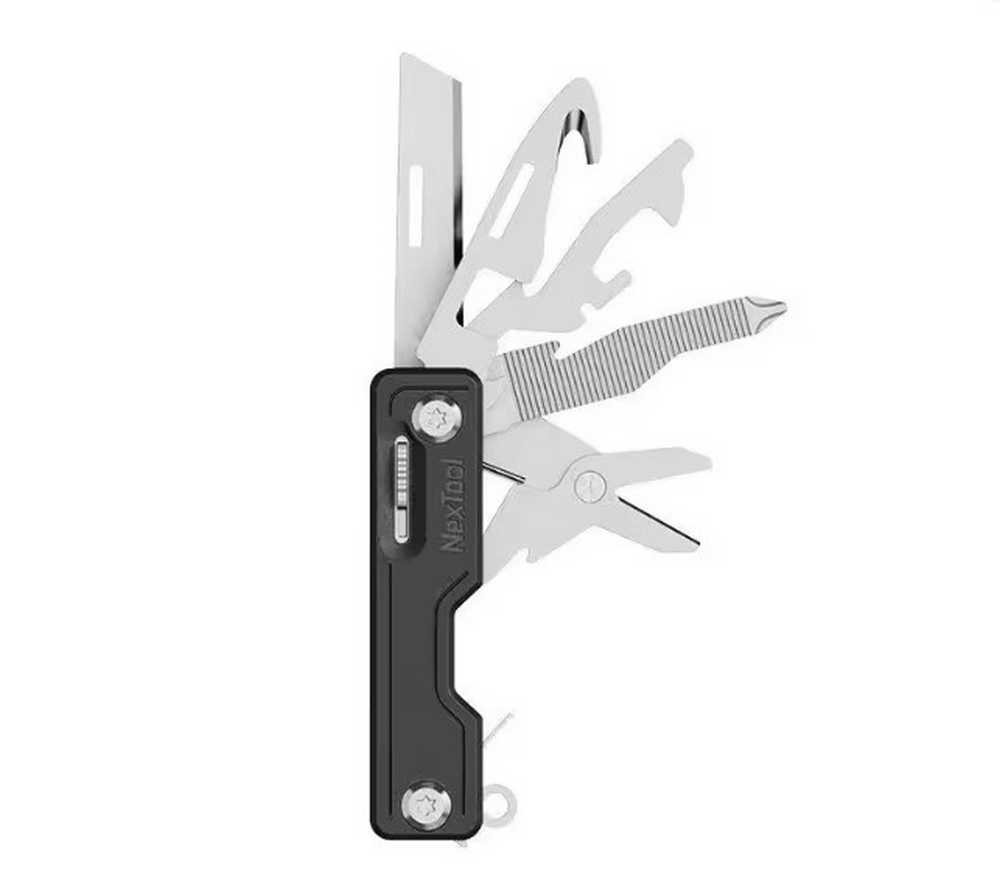 Nóż wielofunkcyjny scyzoryk NexTool NE20096 10w1 czarny