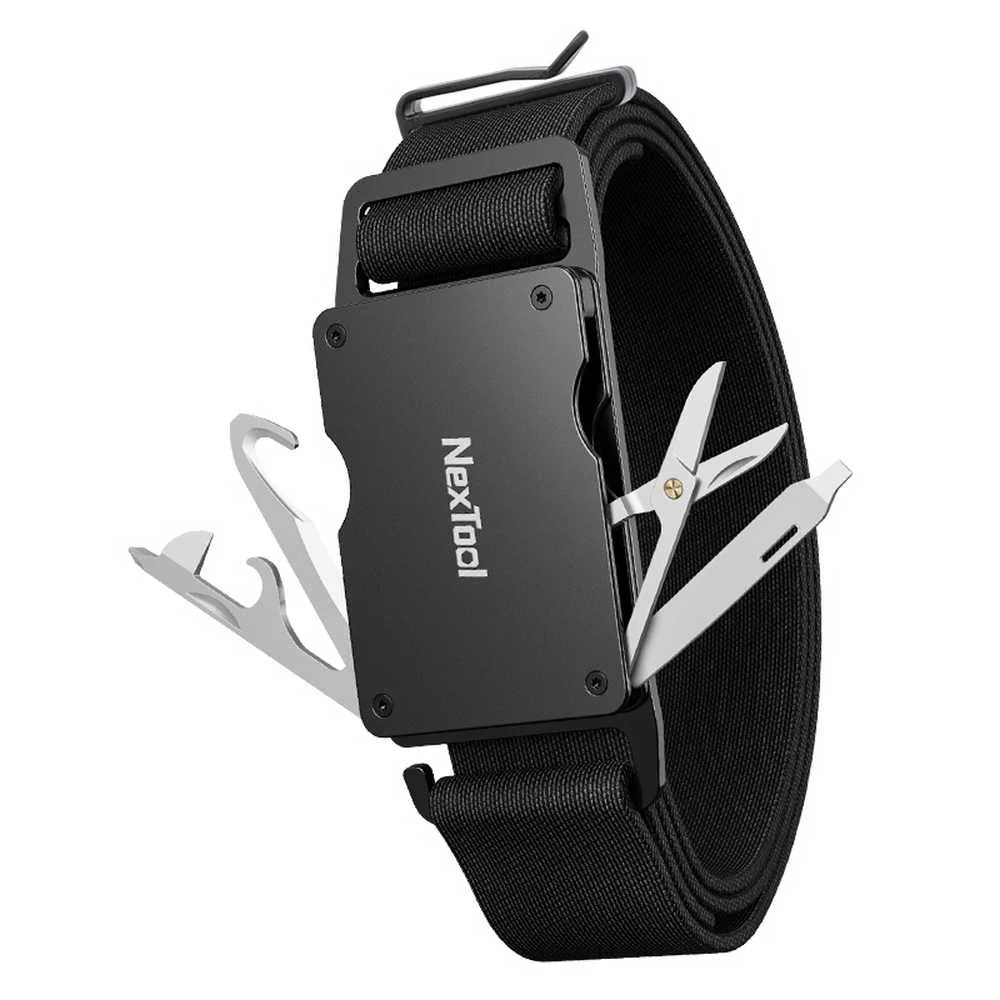 Zdjęcie produktu Pas taktyczny do spodni z klamrą wielofunkcyjną multitool NexTool Belt P50