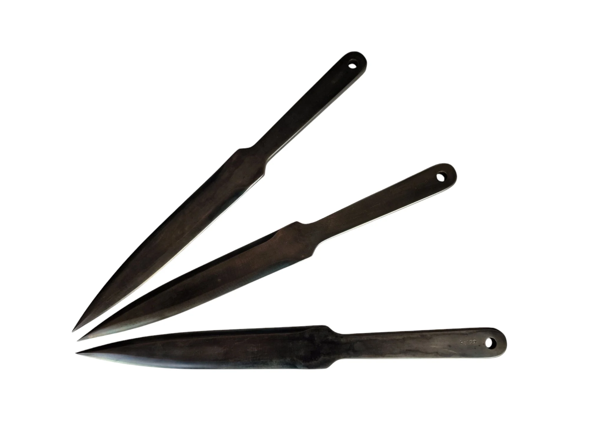 Zdjęcie produktu Noże do rzucania sportowego KAL22 LIDER - rzutki -3 szt. czarny nóż