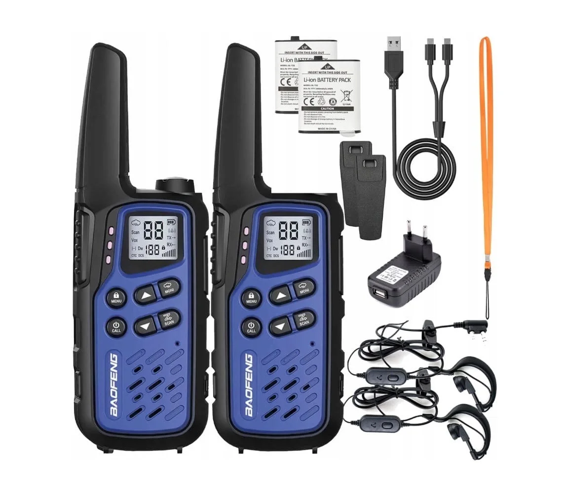 Zdjęcie produktu Radiotelefon krótkofalówka Baofeng BF-T25E Dark Blue