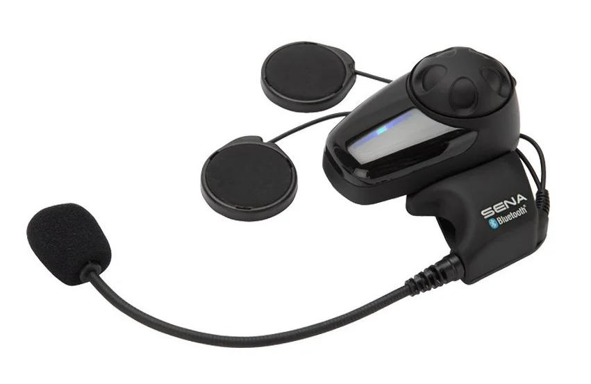 Interkom Motocyklowy Sena SMH10-10 Bluetooth 3.0 900M z mikrofonem na pałąku, zestaw na 1 kask