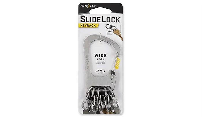 Brelok Nite Ize SlideLock KeyRack - Stalowy - KCK-11-R3