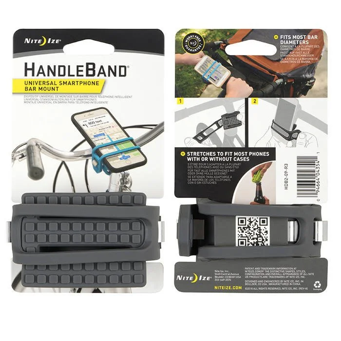 HandleBand Universal Smartphone Mount - Szary - HDB2-09-R3 - Nite Ize