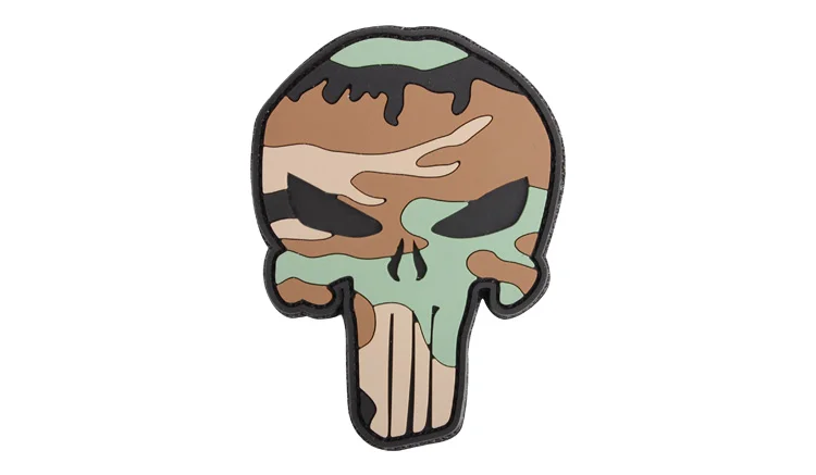 Naszywka 3D - Punisher - Woodland - 444130-5289 - 101 Inc.
