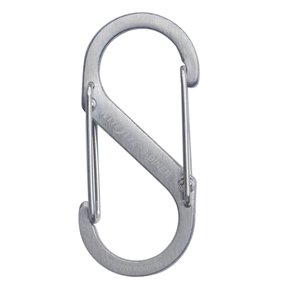 Karabińczyk Nite Ize S-Biner #2 - Stalowy - SB2-03-11