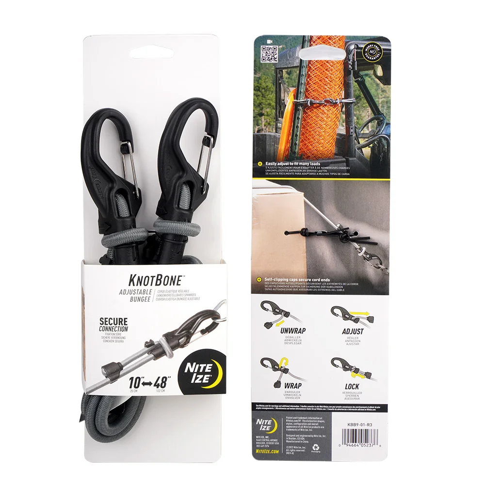 Knotbone Bungee #9 - 10 - 48'' - KBB9-01-R3 - Nite Ize