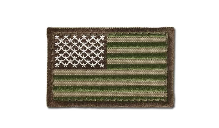 Zdjęcie produktu Naszywka z grafiką flagi USA Velcro Patch MultiCam 230-008 Condor