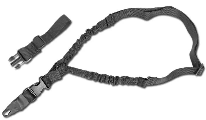 Zdjęcie produktu Zawieszenie do broni ADDER Double Bungee 1-Point - Czarny - US1022-002 - Condor