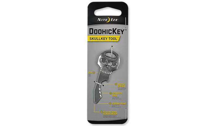 Brelok Nite Ize DoohicKey SkullKey Tool - Stalowy - KMTSK-11-R3 