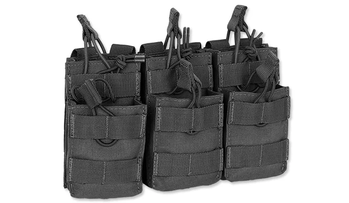 Zdjęcie produktu Ładownica na sześć magazynków typu M4, M16 czarna MA44-002 Condor