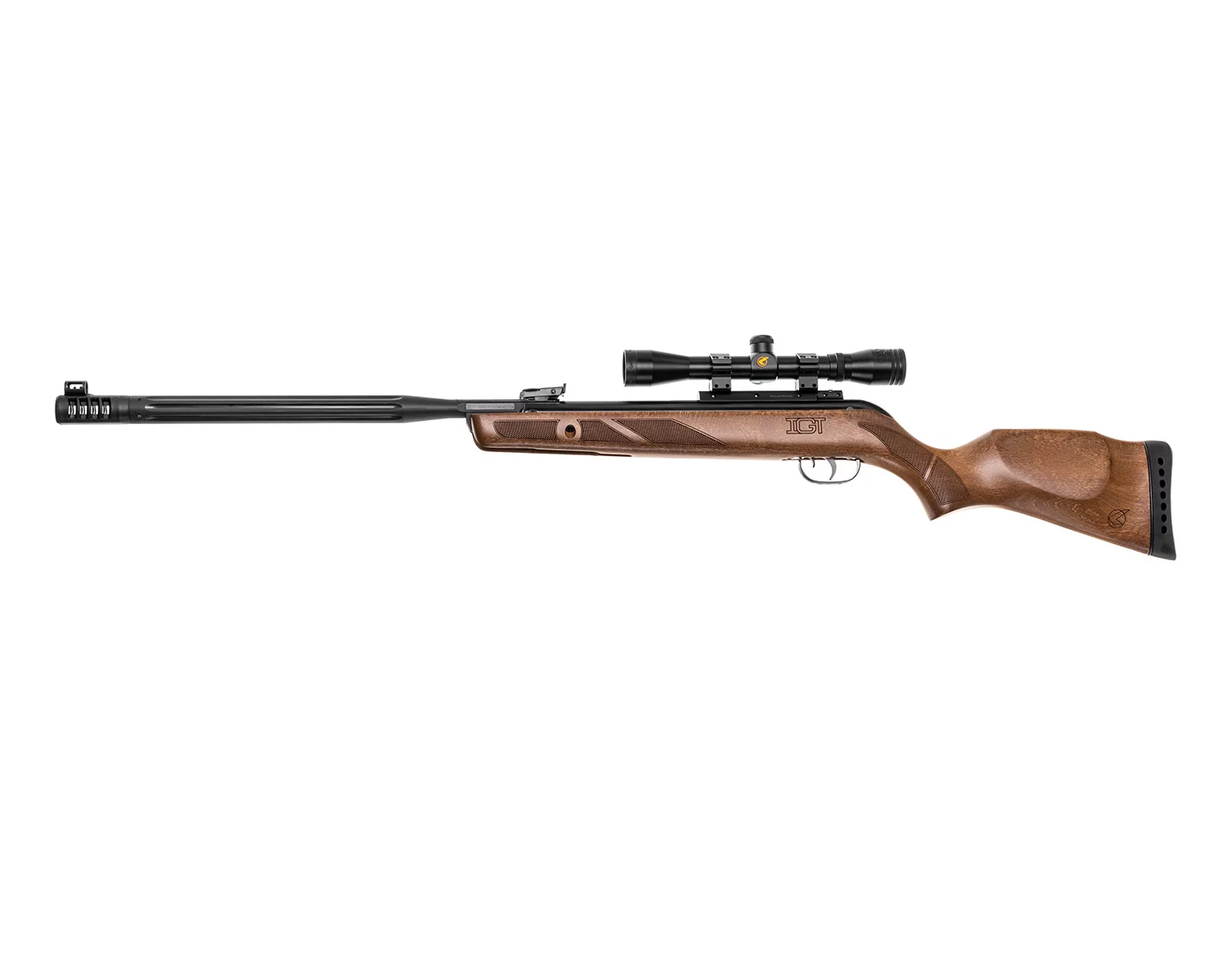 Zdjęcie produktu Karabinek wiatrówka Gamo Hunter Maxxim IGT GASRAM 5,5mm 1-strz.+luneta 4x32 do17J (611005655-MIGT16J)