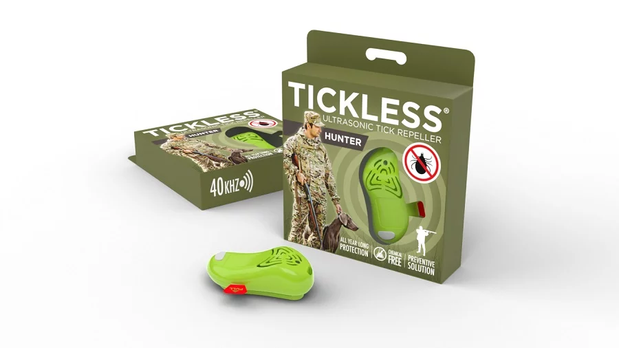 Zdjęcie produktu TICKLESS ultradźwiękowy na kleszcze, dla myśliwych HUNTER, zielony PRO10-103GR