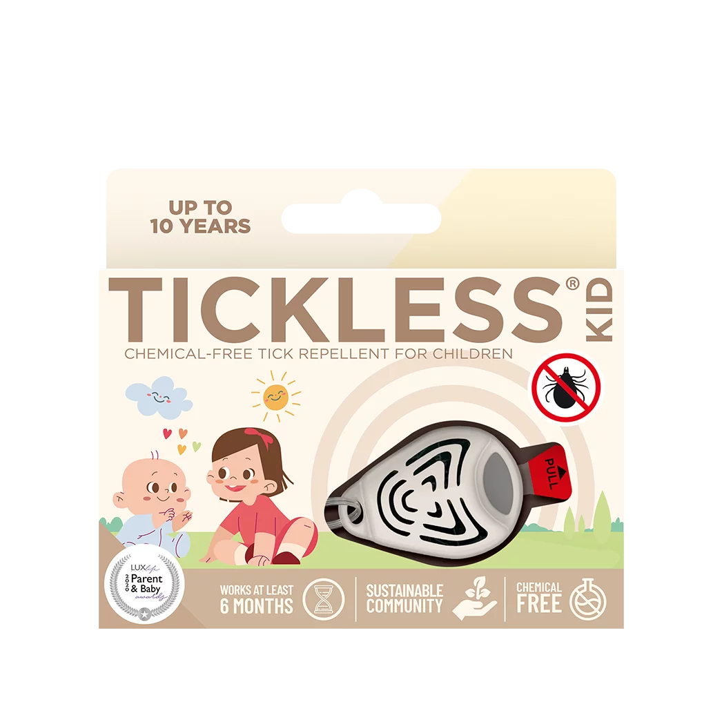 Zdjęcie produktu TICKLESS - ultradźwiękowa ochrona na kleszcze, dla dzieci - KID Beige, beżowy PRO10-104BE