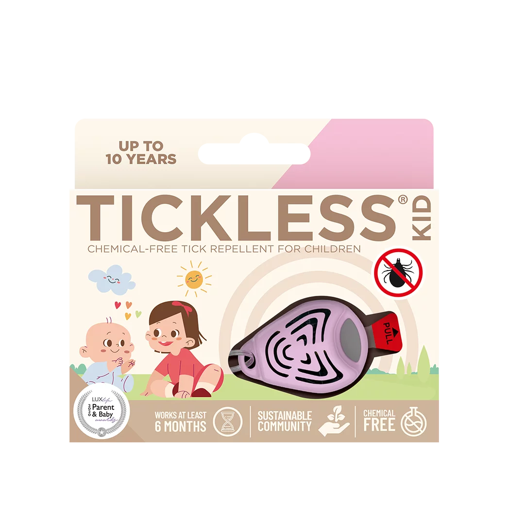 Zdjęcie produktu TICKLESS - ultradźwiękowa ochrona na kleszcze, dla dzieci - KID Pink, różowy