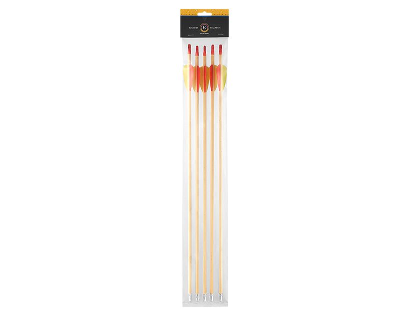 Zdjęcie produktu Strzały drewniane 29" Poe Lang Black Point (VD-002A-B3) - zestaw 5 sztuk