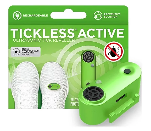 TICKLESS ultradźwiękowy na kleszcze, Active Green (AC01GR)