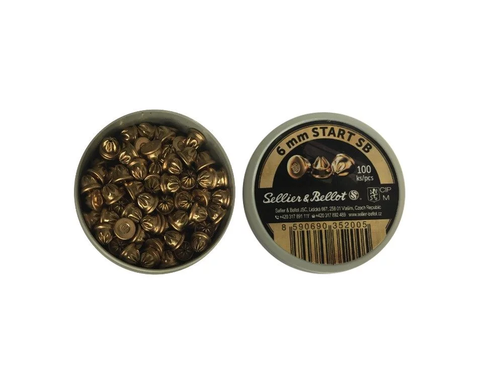 Zdjęcie produktu Naboje hukowe 6 mm short Sellier & Bellot Flobert 100szt UN0014 1.4S