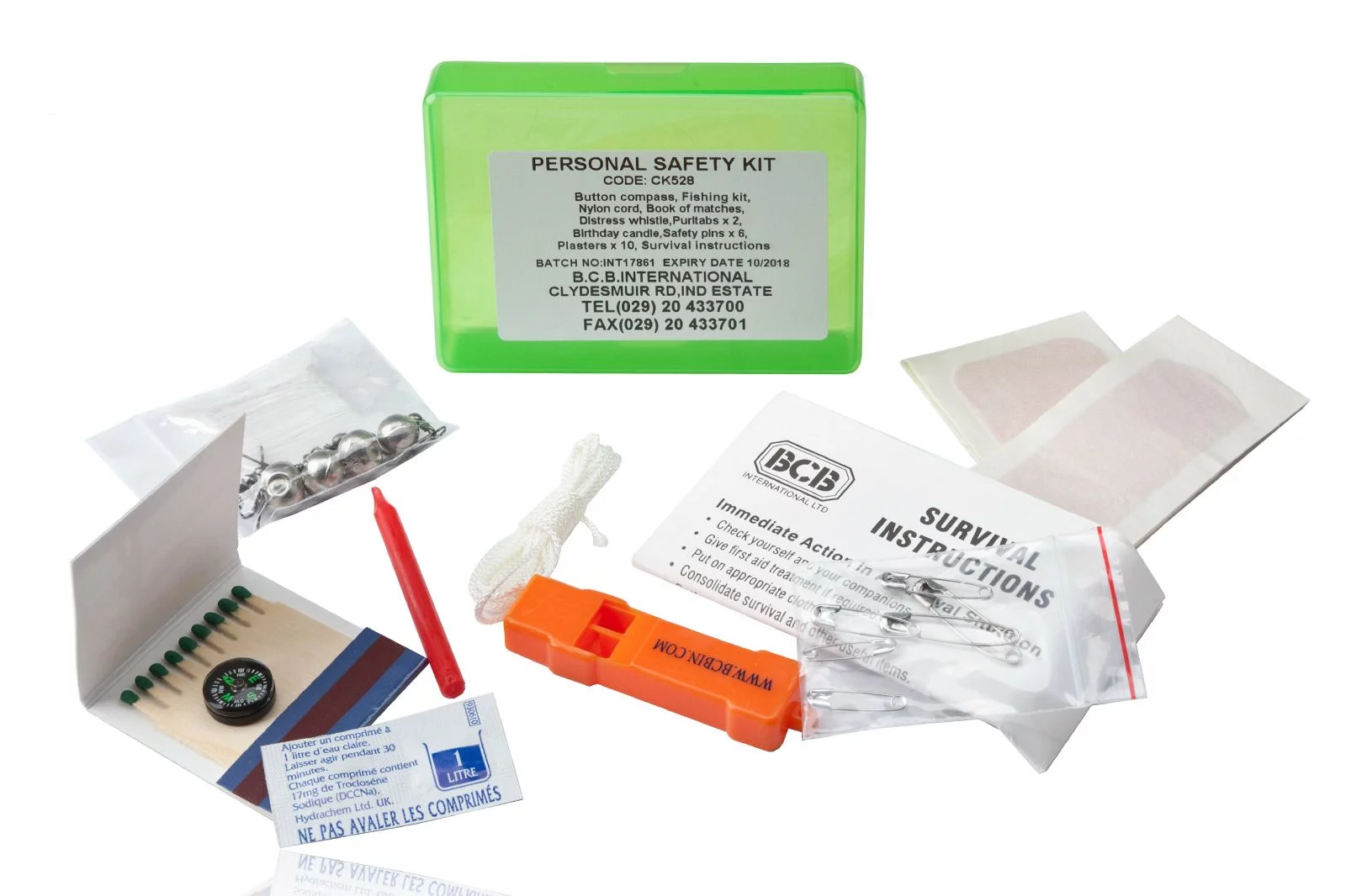 Zdjęcie produktu Zestaw Survivalowy BCB "Personal"