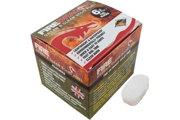 Zdjęcie produktu Podpałka w kostce BCB FireDragon - 27g x 6 szt.