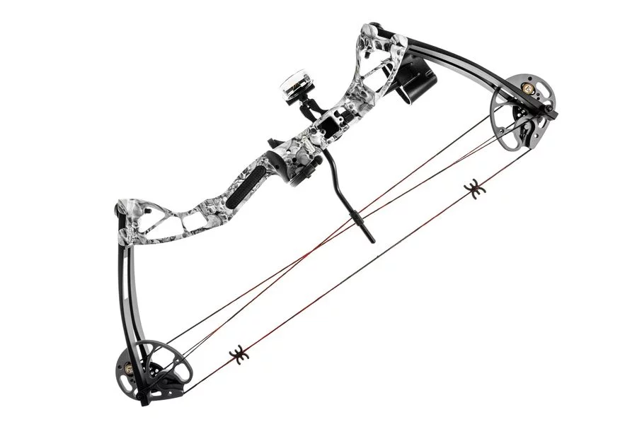 Zdjęcie produktu Łuk bloczkowy Poe Lang Ek HUNGER REX Skull-camo 28", 15-55 LBS, 230 FPS (CO-029M)