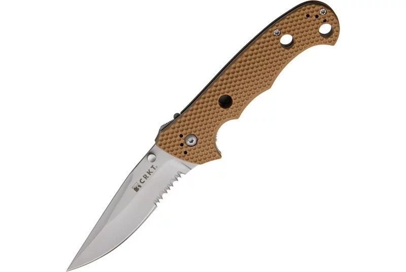 Zdjęcie produktu Nóż CRKT Hammond Cruiser Serrated Desert