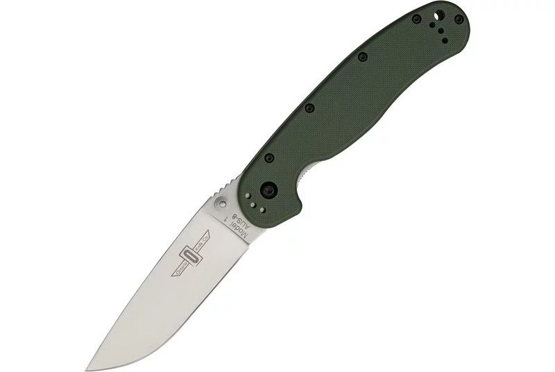 Zdjęcie produktu Nóż Ontario RAT 1 Folder Silver Plain