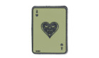 Naszywka 3D - Ace Of Hearts - Zielony OD - 101 Inc.
