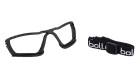 Zestaw do okularów ochronnych z ramką i gumką COBRA - KITFSCOB