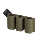 Ładownica TRIPLE HELIKON ELASTIC - Polyester - Olive Green - One Size (IN-TEL-PO-02)