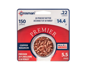Śrut 5,5 mm Crosman Magnum Domed  150 szt. (CPD22)