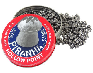 Śrut 5,5 mm Crosman Piranha Hollow Point 400 szt. (LPPH22)