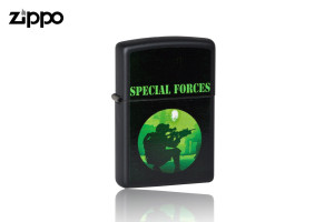 Zapalniczka Zippo Snajper, Black Matte