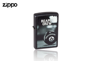 Zapalniczka Zippo Reaper Crew, Black Matte