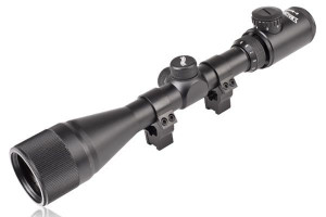 Luneta Umarex 3-9x40 AO IR z montażem na 11 mm.
