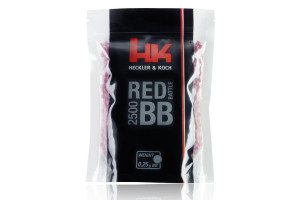 Kulki ASG 6 mm 0,25g Heckler&Koch Red Battle 2500 szt.(2.6113)