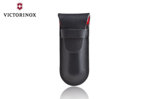 Etui na scyzoryki Victorinox, dł.91 mm, skóra, czarne (4.0636)