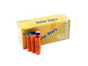 Zestaw rac kolorowy mix Solar Stars 50 szt.1,4 S