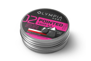 Śrut 5,5 mm diabolo OLYMPIA SHOT Pointed XSize 250 szt. prod.POLSKA PXS-250 Olimpia