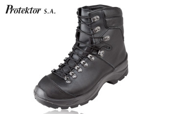 Buty wojskowe Protektor Goray Plus, wysokie, czarne
