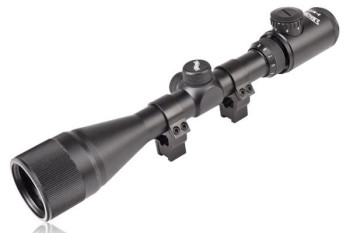 Luneta Umarex 3-9x40 AO IR z montażem na 11 mm.