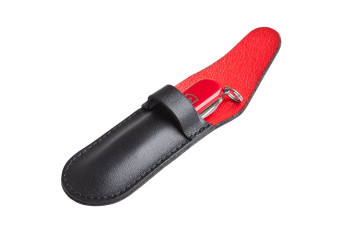 Etui na scyzoryki Victorinox, dł. 58 mm, skóra, czarne (4.0662)