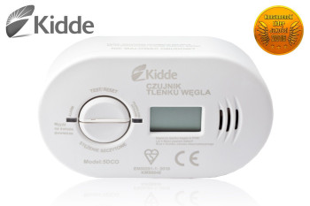 Czujnik czadu, tlenku węgla KIDDE Compact z LCD