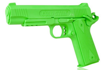 Atrapa gumowa - pistolet COLT 1911, zielony (K55890)